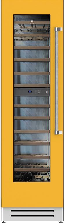 Hestan KWCL24YW 24 Inch Sol Yellow Built-In Wine Cooler
