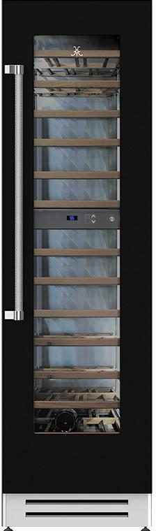 Hestan KWCR24BK 24 Inch Stealth Black Built-In Wine Cooler