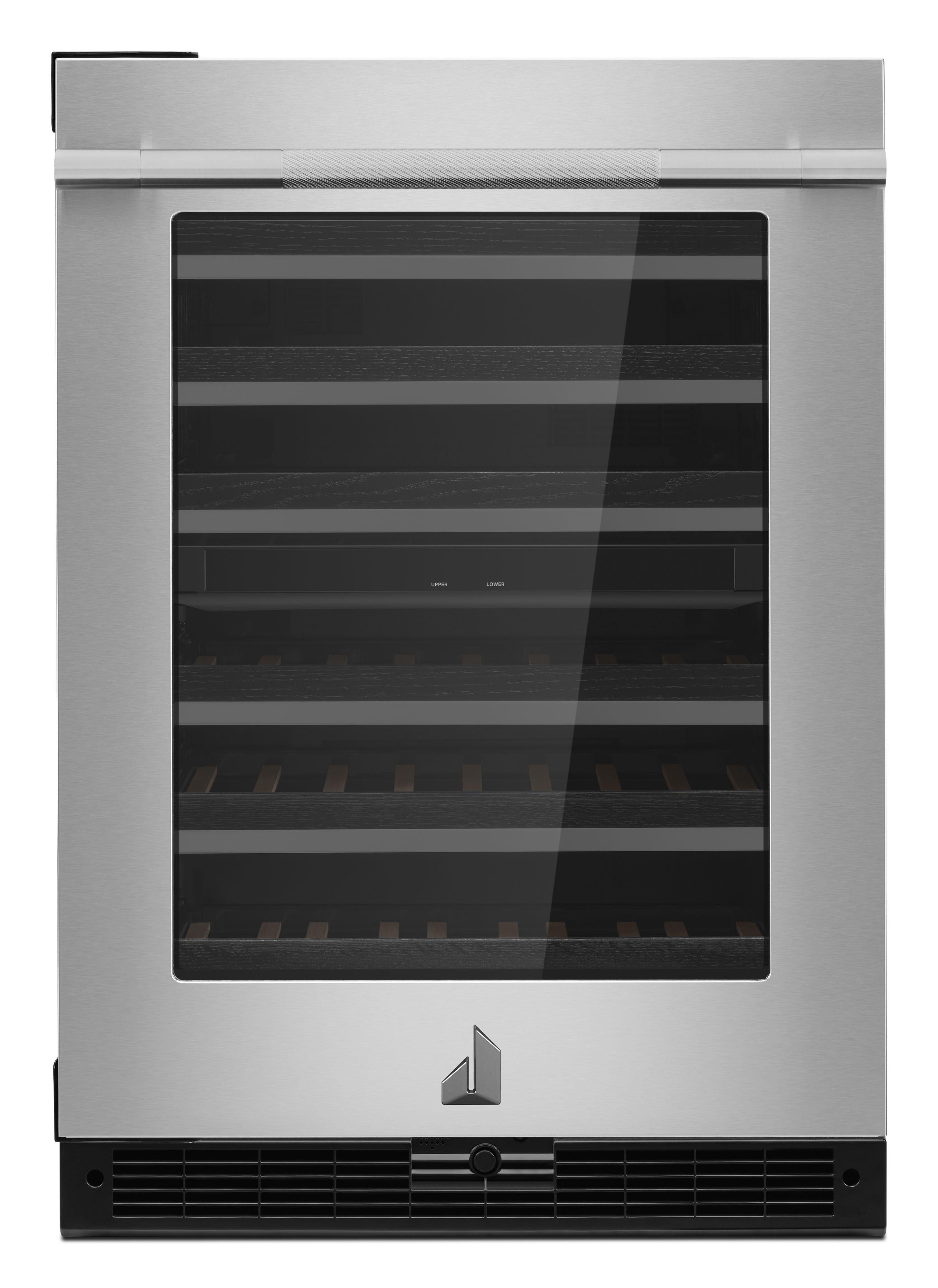 Jenn Air Jenn-Air JUWFL242HL RISE Series 24 Inch Stainless Steel Built-In Wine Cooler