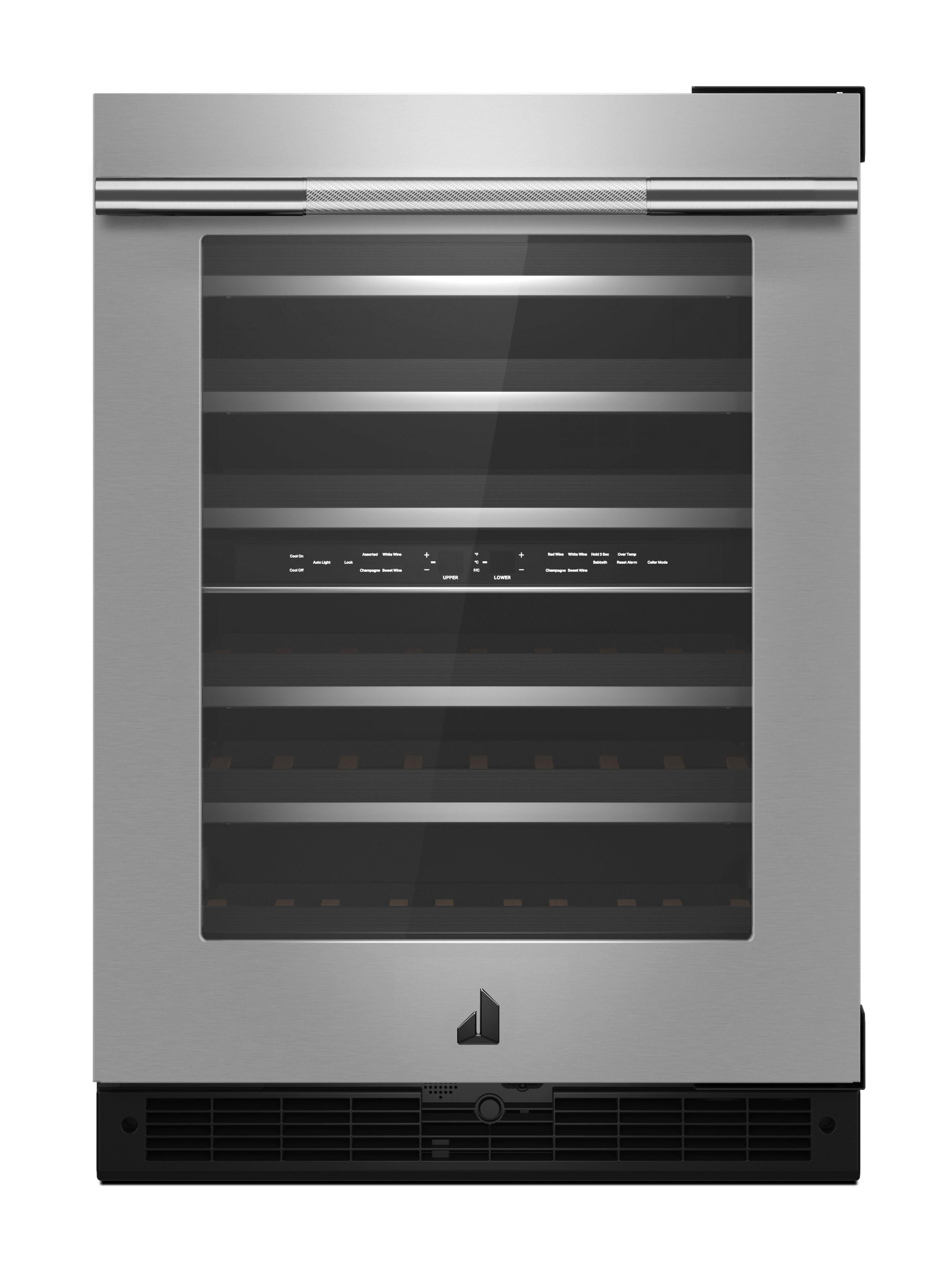 Jenn Air Jenn-Air JUWFR242HL RISE Series 24 Inch Stainless Steel Built-In Wine Cooler