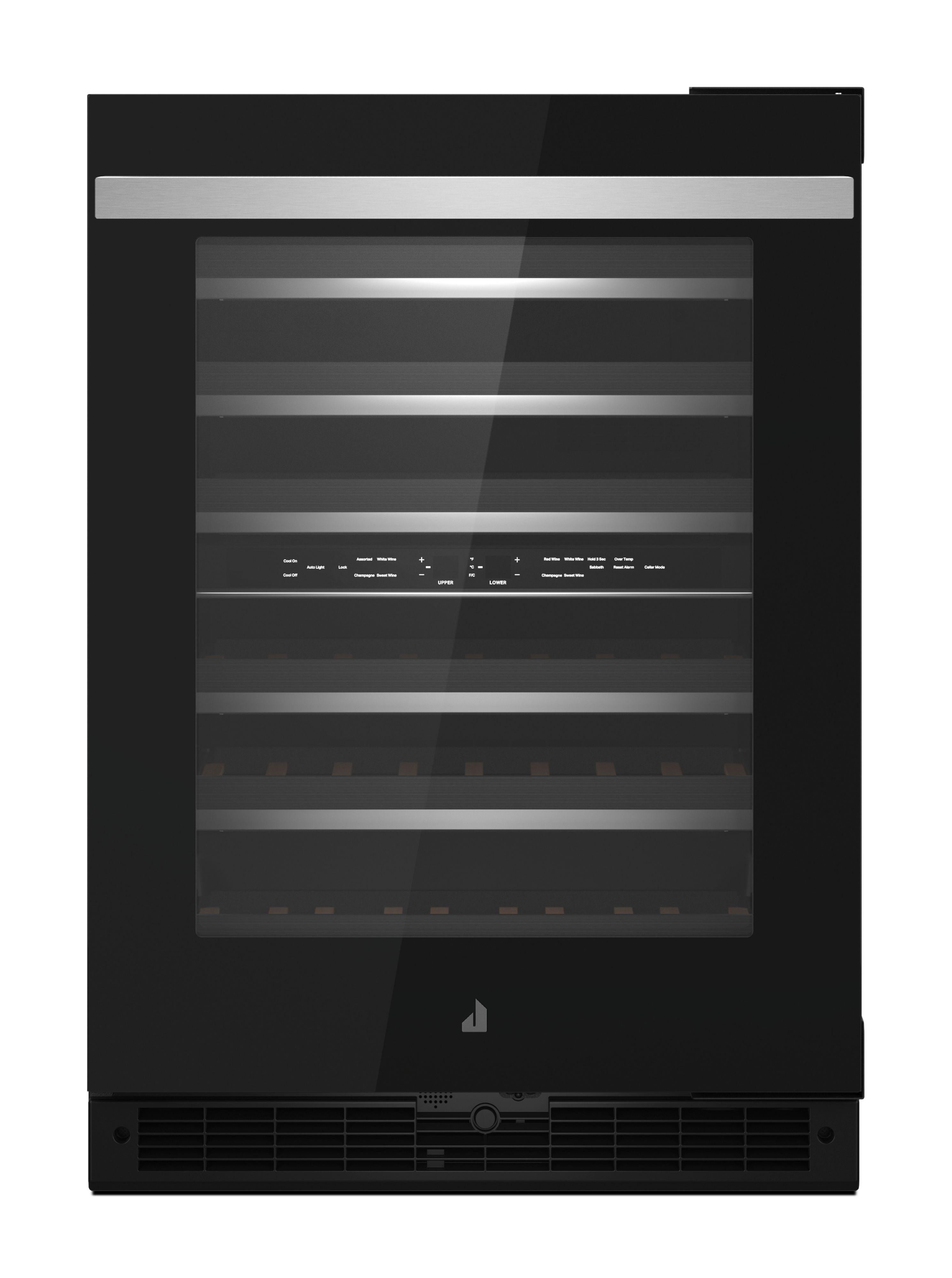 Jenn Air Jenn-Air JUWFR242HM NOIR Series 24 Inch Black Built-In Wine Cooler