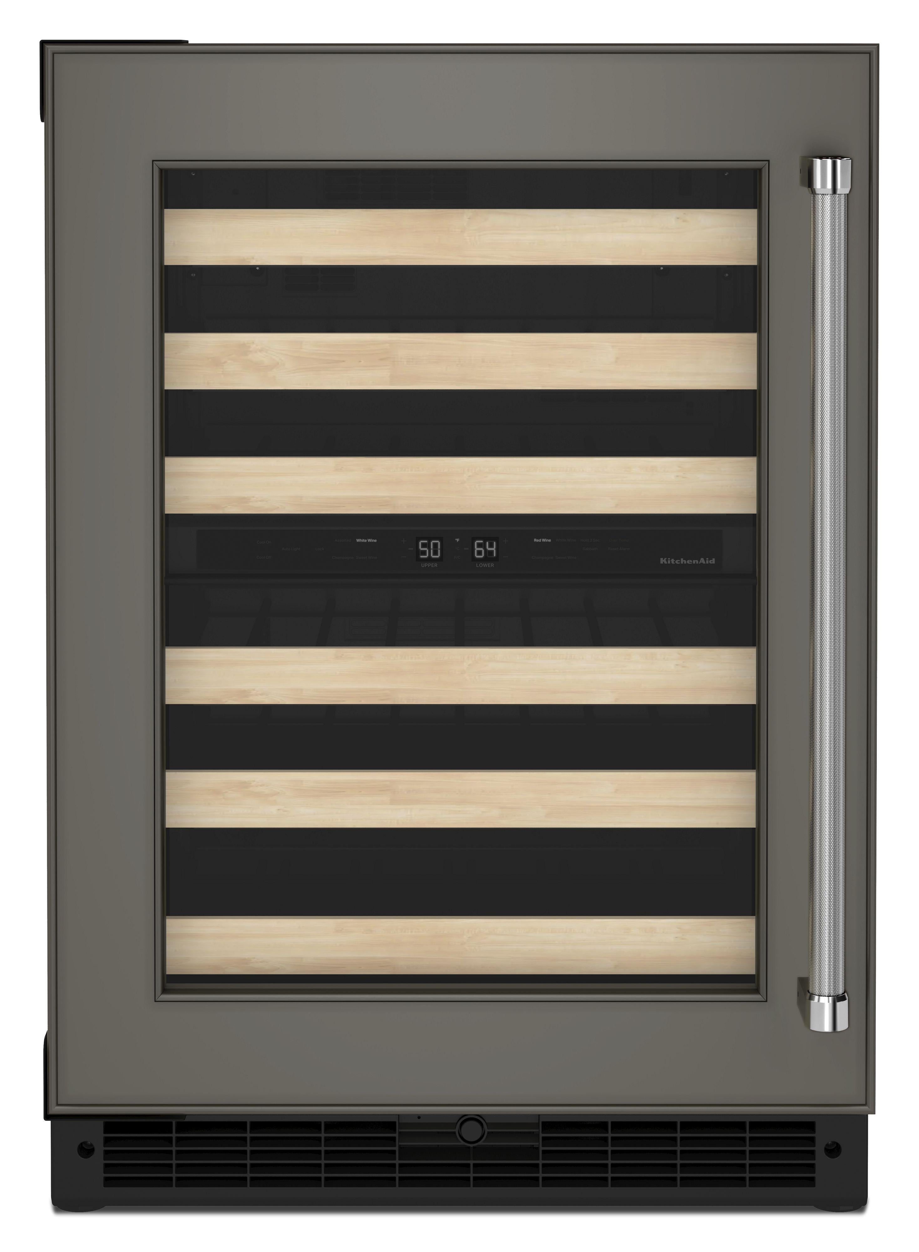Kitchen Aid KUWL214KPA 24 Inch Built-In Wine Cooler