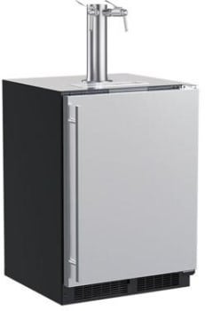 Marvel MLKR224SSD1A 24 Inch Freestanding/Built-In Beer Dispenser Stainless Steel