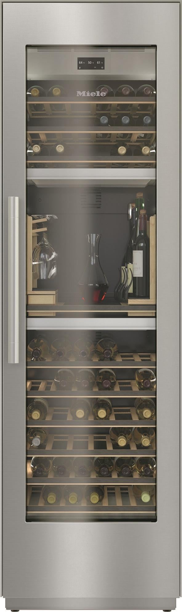 Miele KWT2662SFS MasterCool Series 24 Inch Wine Cooler