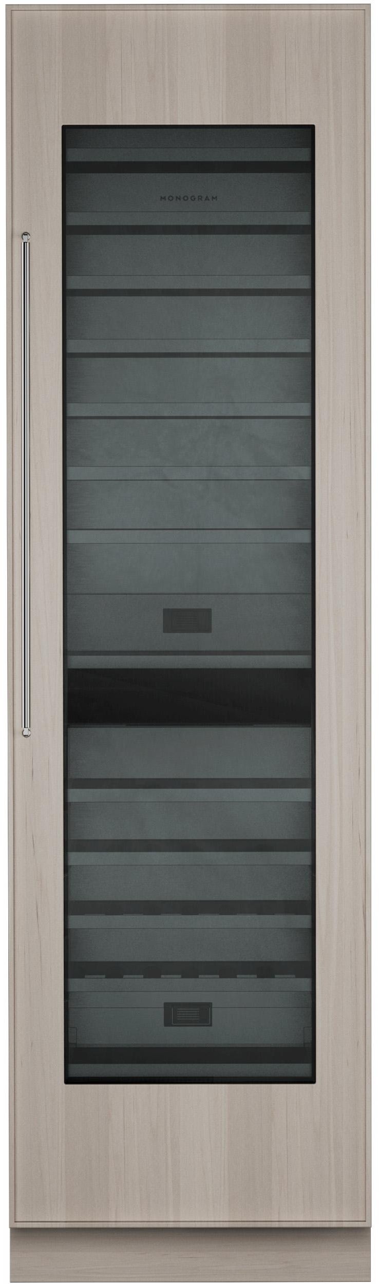 Monogram ZIW241NBWII 24 Inch Dual Zone Smart Wine Column Custom Panels Required