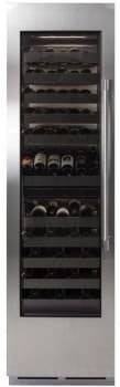 Perlick CR24D24LL 24 Inch Column Wine, Dual Zone, Glass Overlay Ready: Panel Ready, Panel Ready