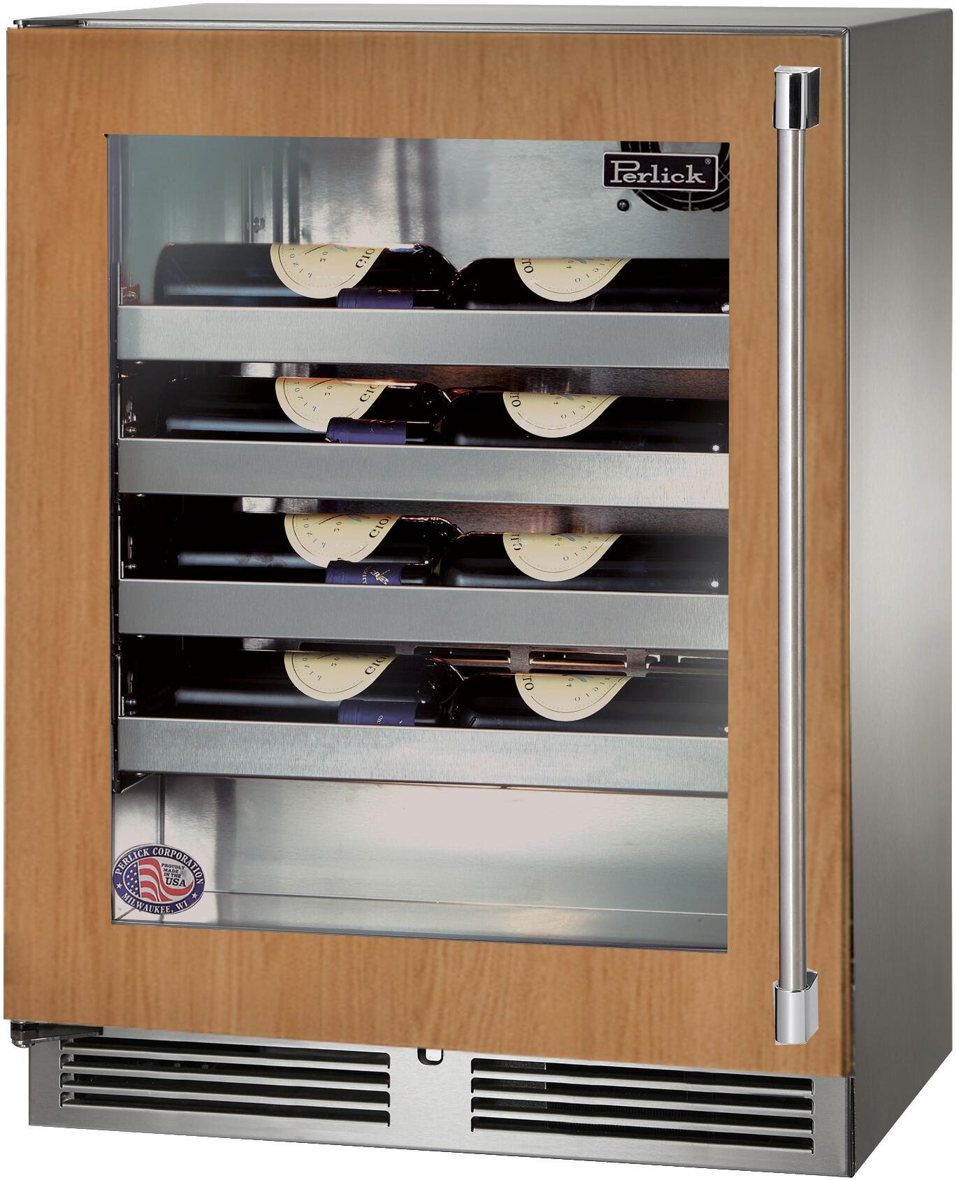 Perlick HH24WM44L  Signature Series 24 Inch Built-In Wine Cooler