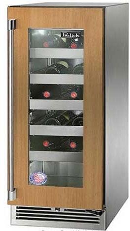 Perlick HP15WM44R  Signature Series 15 Inch Built-In Wine Cooler
