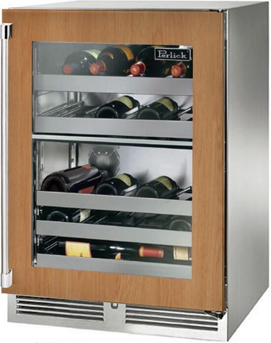 Perlick HP24DM44RL  Signature Series 24 Inch Built-In Wine Cooler