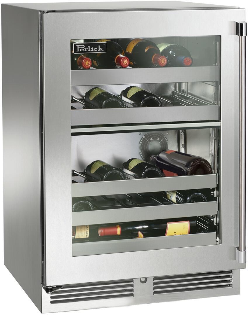 Perlick HP24DO43L  Signature Series 24 Inch Wine Cooler