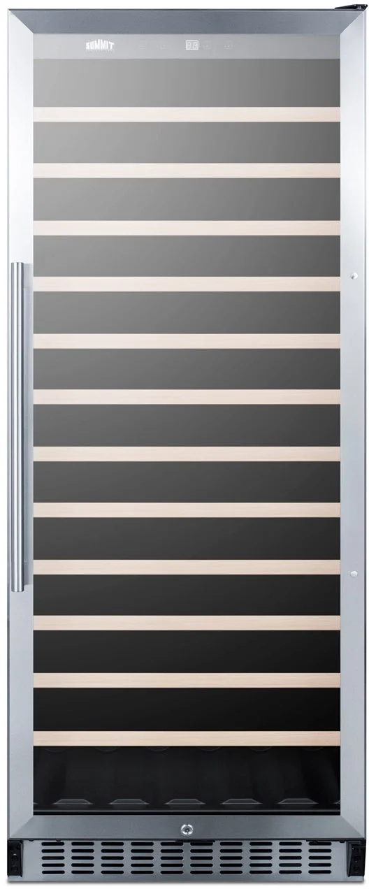 Summit 24 Inch Built-In and Freestanding Wine Cooler