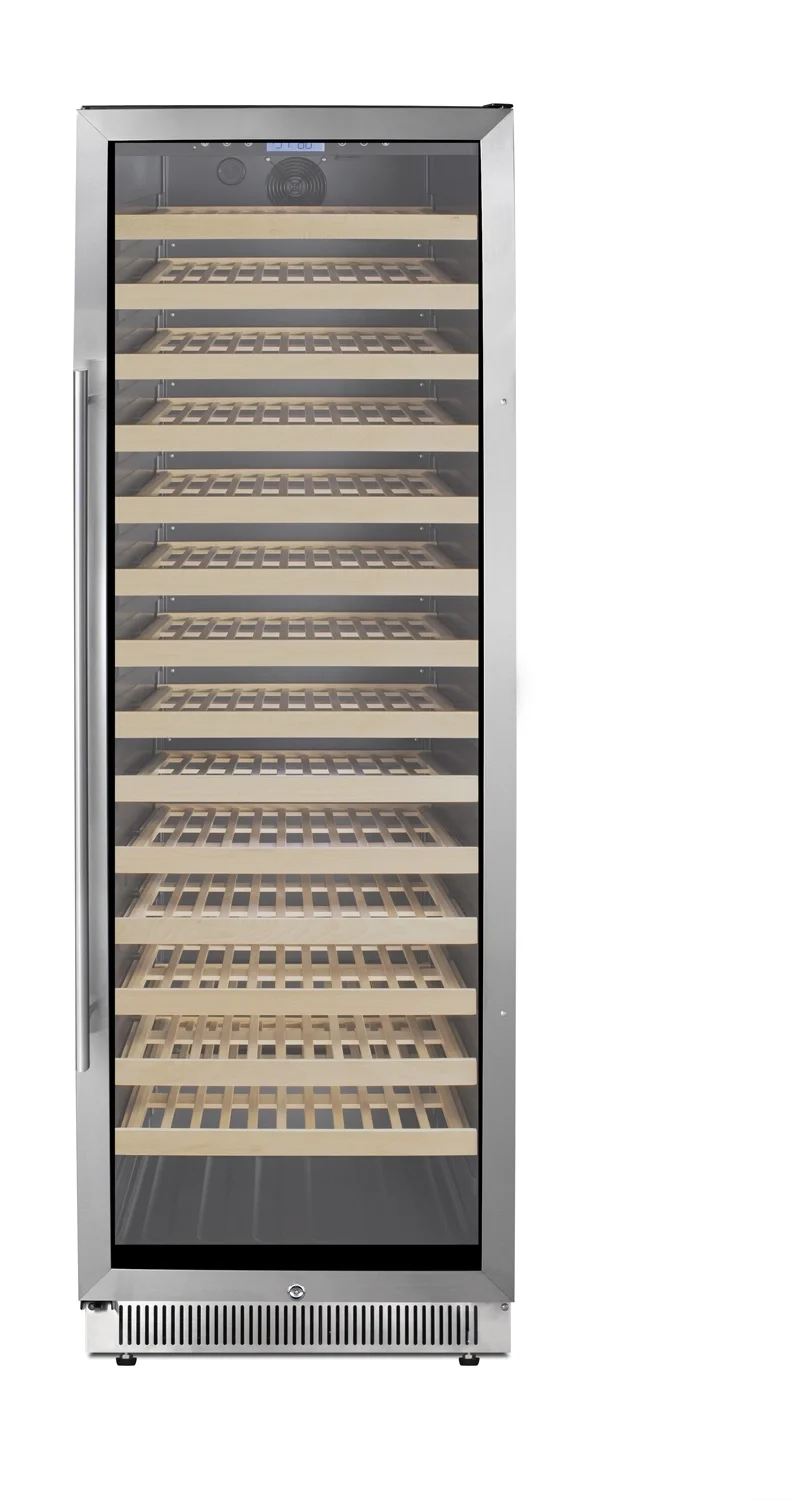Summit SWC1926CSS 24 Inch Stainless Steel Built-In and Freestanding Wine Cooler