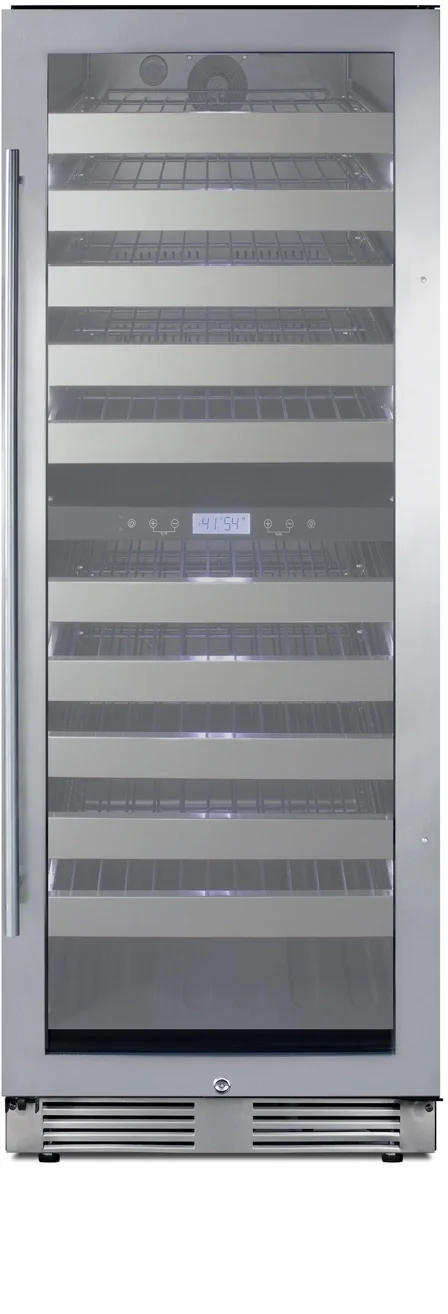 Summit SWCP2116 24 Inch Stainless Steel Built-In and Freestanding Wine Cooler