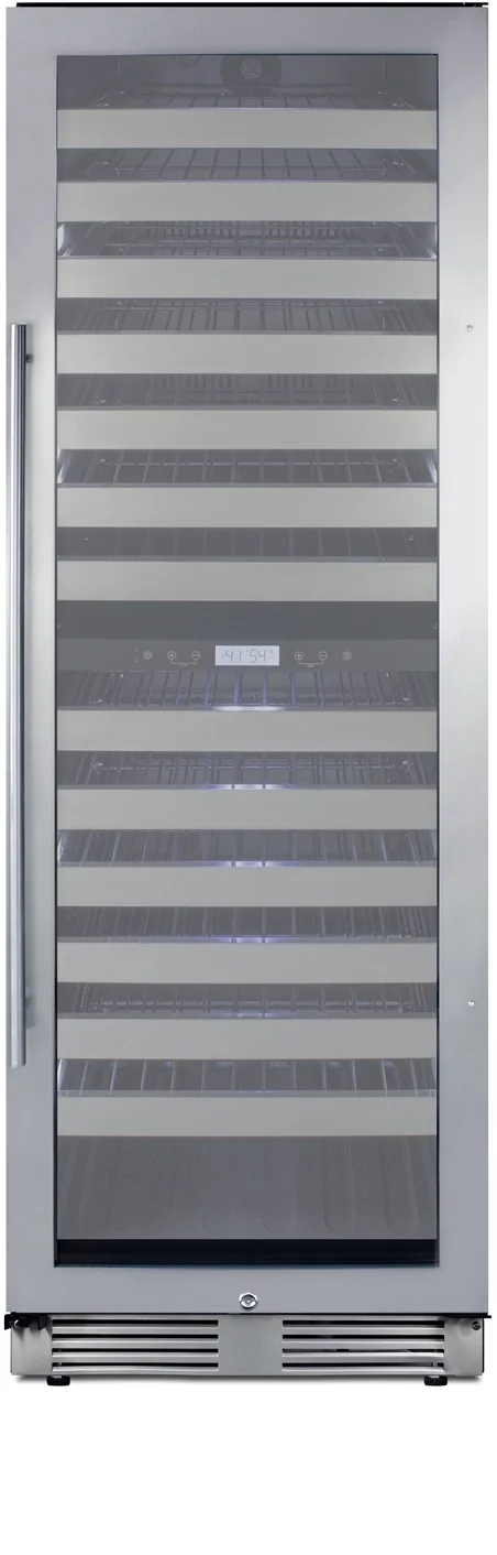 Summit SWCP2163CSS 24 Inch Stainless Steel Built-In and Freestanding Wine Cooler