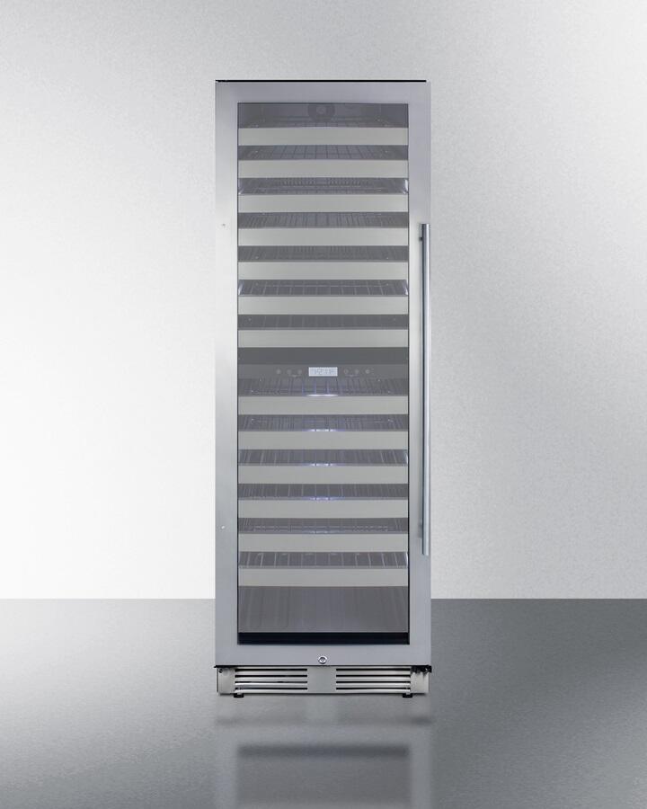 Summit SWCP2163LHD 24 Inch Built-In and Freestanding Wine Cooler