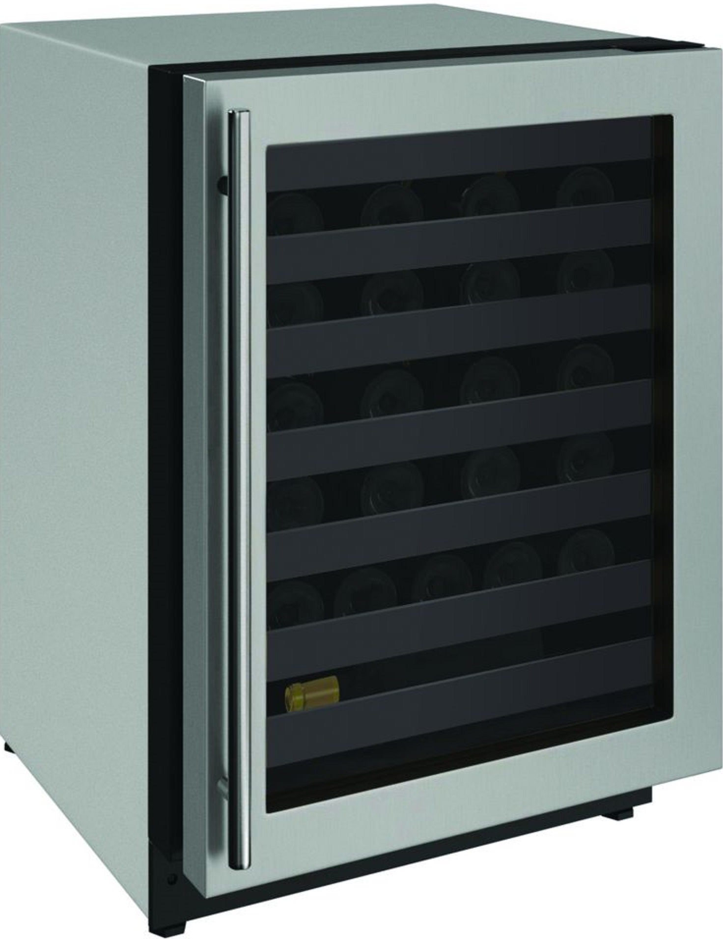 U-Line U2224WCS00A 2000 Series 24 Inch Stainless Steel Built-In and Freestanding Wine Cooler