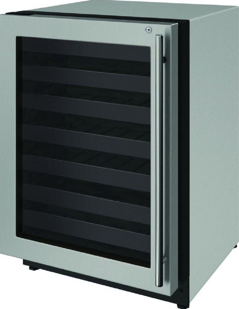 U-Line U2224WCS15A 2000 Series 24 Inch Stainless Steel Built-In and Freestanding Wine Cooler