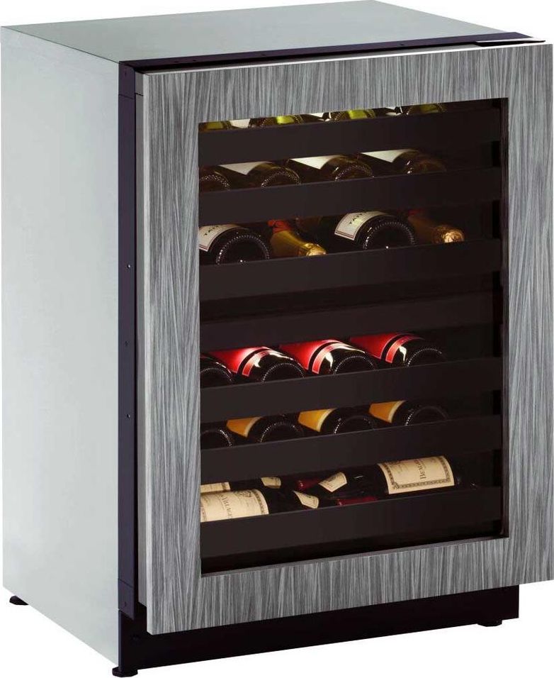 U-Line U2224ZWCINT00B 2000 Series 24 Inch Panel Ready Built-In Wine Cooler