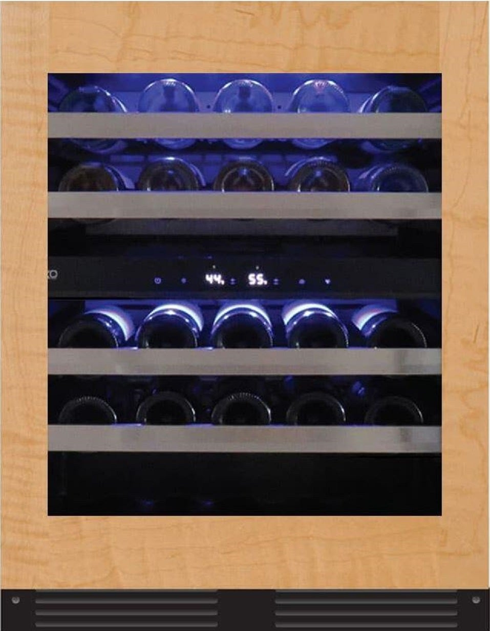 XO XOU24WDZGOA 24 Inch Panel Ready Built-In and Freestanding Wine Cooler
