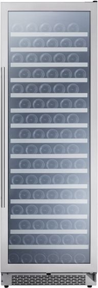 Zephyr PRW24F01BG Stainless Steel Built-In and Freestanding Wine Cooler