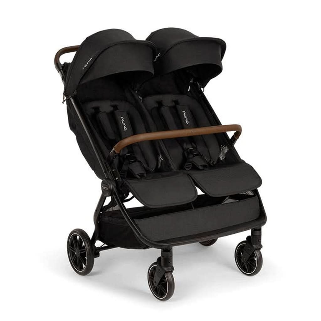 Nuna TRVL dubl Lightweight Stroller Caviar / Chocolate