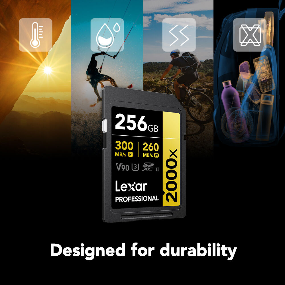 Lexar　LSD2000256G-BNNNJ [256GB] Lexar 256GB Professional 2000x UHS-II SDXC LSD2000256G-BNNNU Greentoe