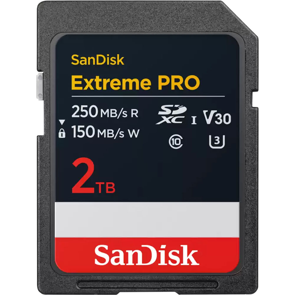 sandisk 2TB Extreme PRO UHS-I SDXC Memory Card