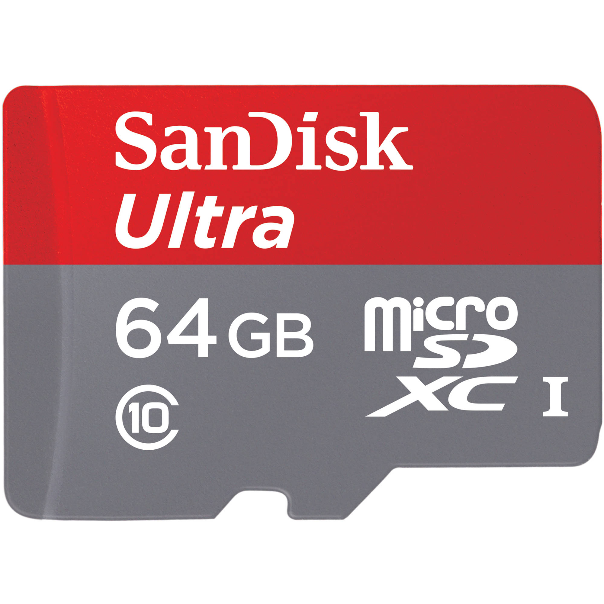 Sandisk 64GB Ultra UHS-I microSDXC Memory Card (Class 10)