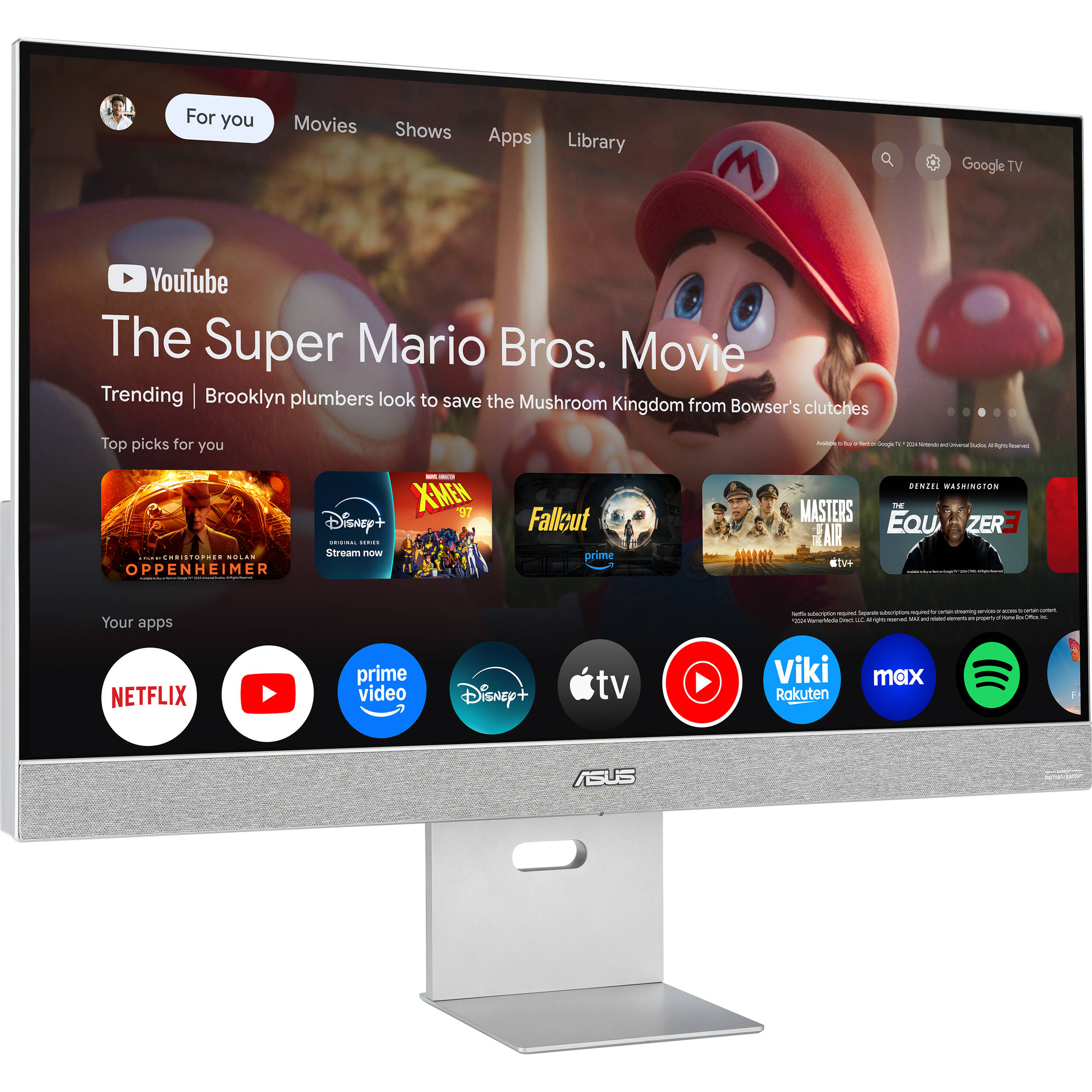 asus ZenScreen MS32UC 31.5" 4K USB-C Smart Monitor