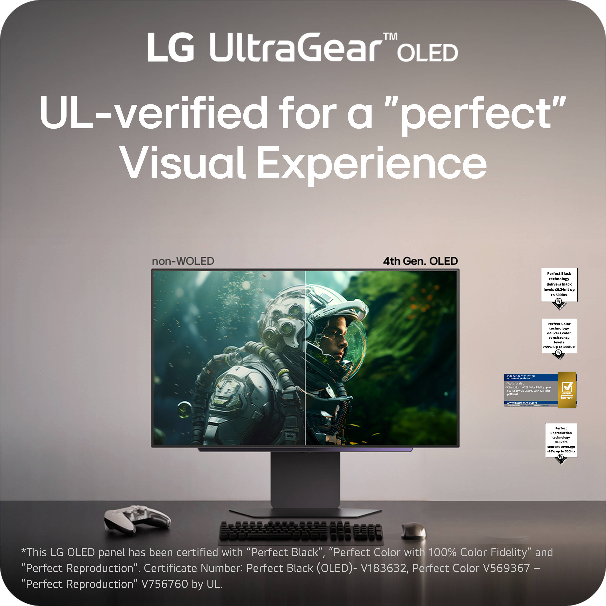LG UltraGear OLED 27GX700A-B 26.5
