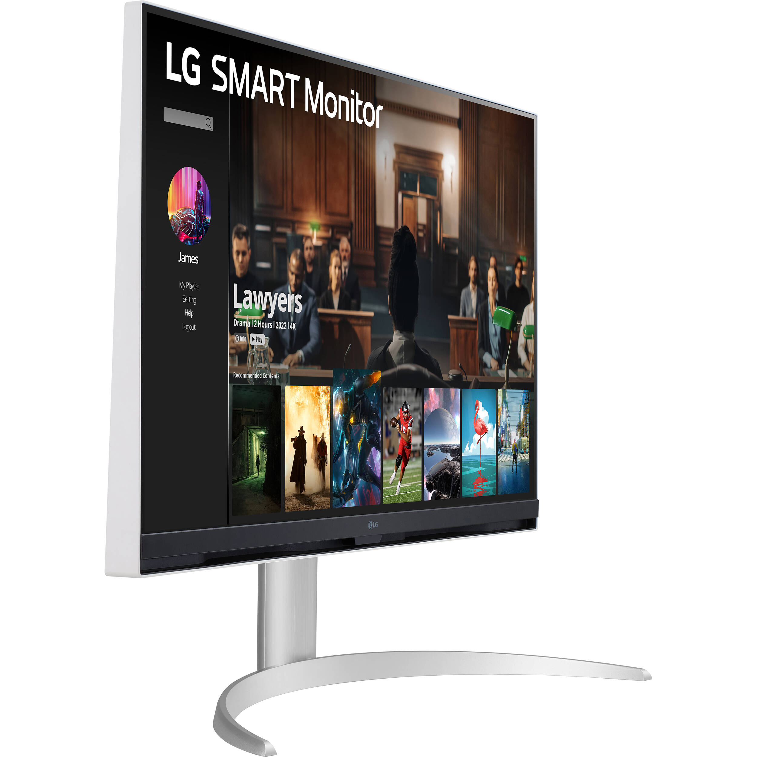 LG MyView 31.5" 4K Smart Monitor
