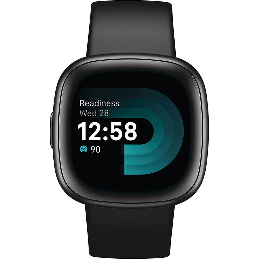 Fitbit Versa 4 Fitness Smartwatch - Black Graphite