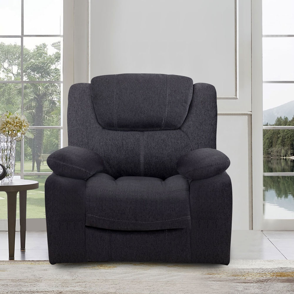 Kayla Glider Recliner - Midnight