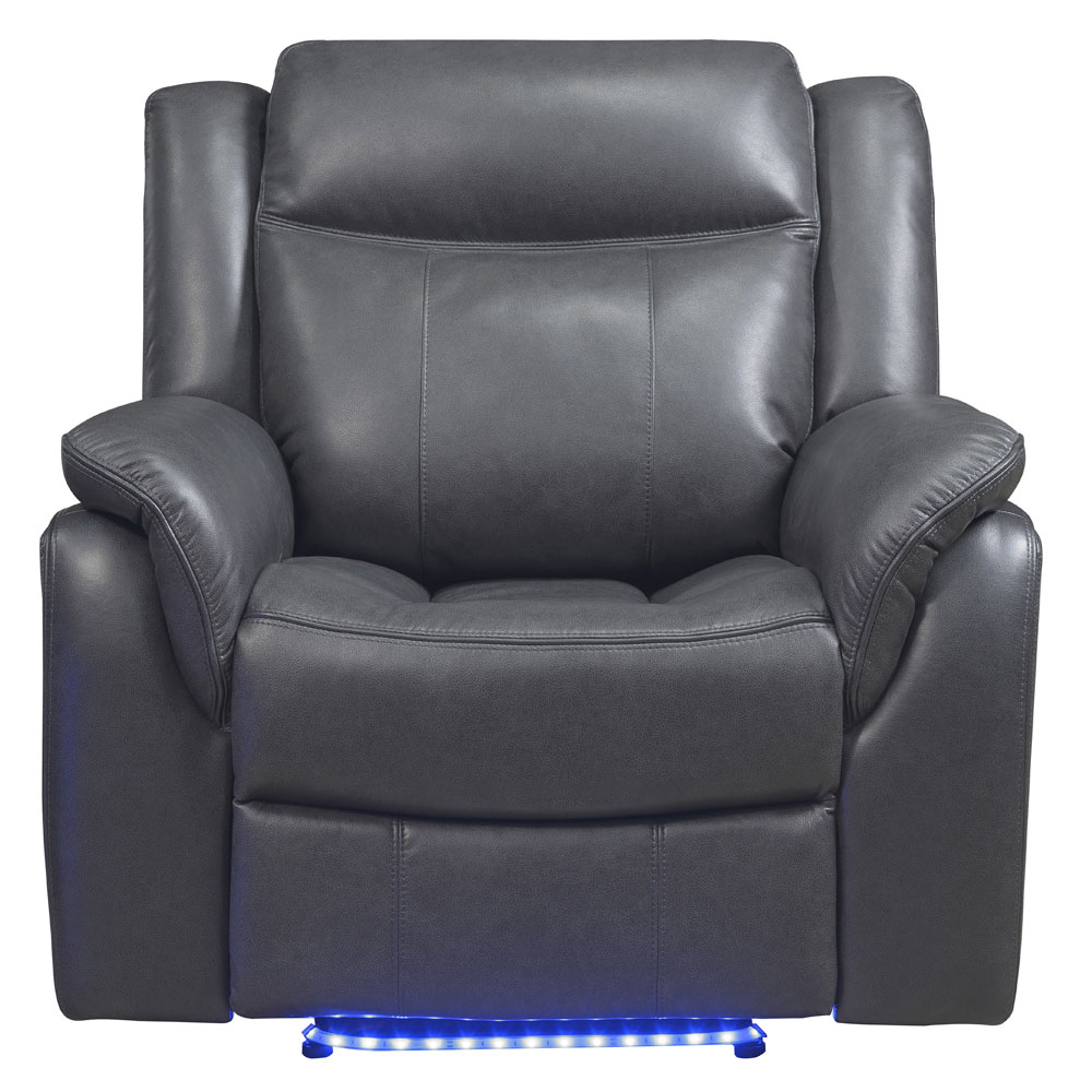 Tampa Power Recliner - Charcoal