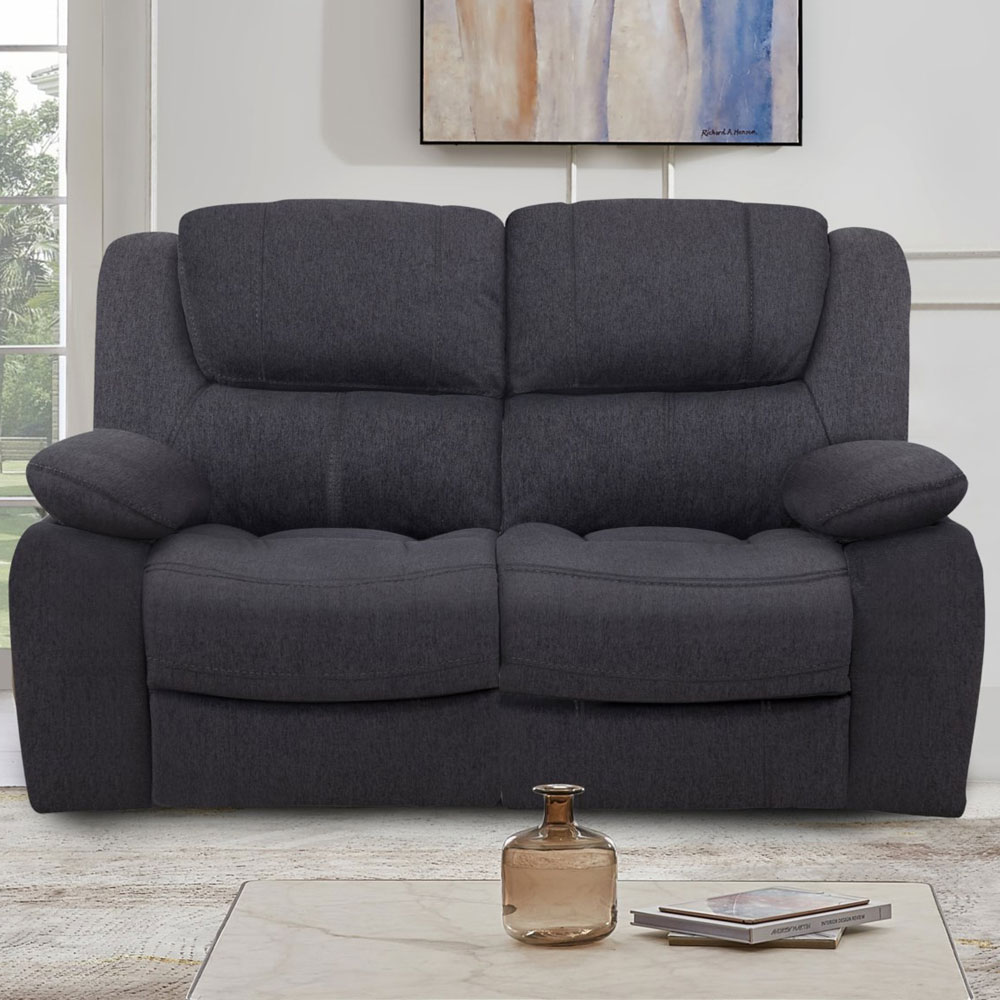 Kayla Dual Reclining Loveseat - Midnight