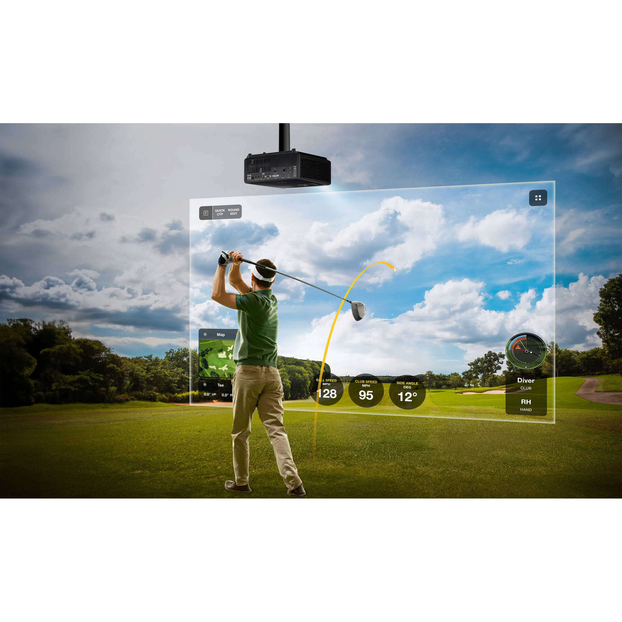 Optoma Technology GT2400HDR 4200-Lumen Full HD GT2400HDR Greentoe