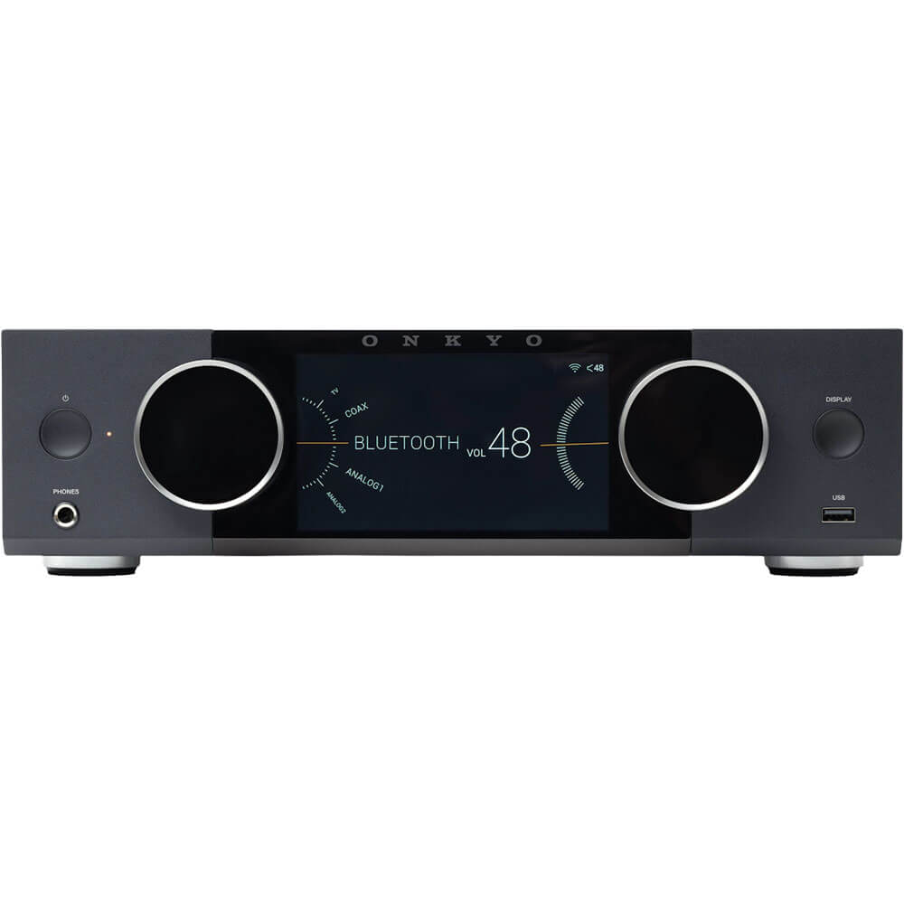 2 Ch. Muse Y-40 Network Streamer and Integrated High Power Amplifier - Black