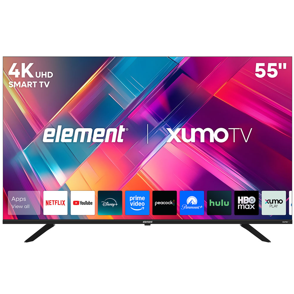 Element 55” 4K UHD HDR Frameless Xumo TV (E550AE55C-G)