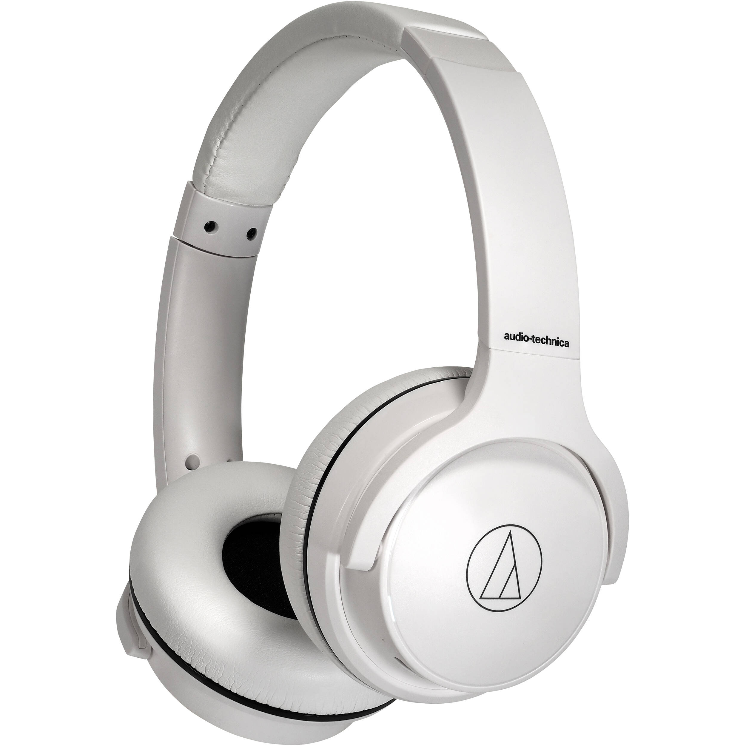 Audio Technica ATH-S220BT Wireless On-Ear Headphones (White)