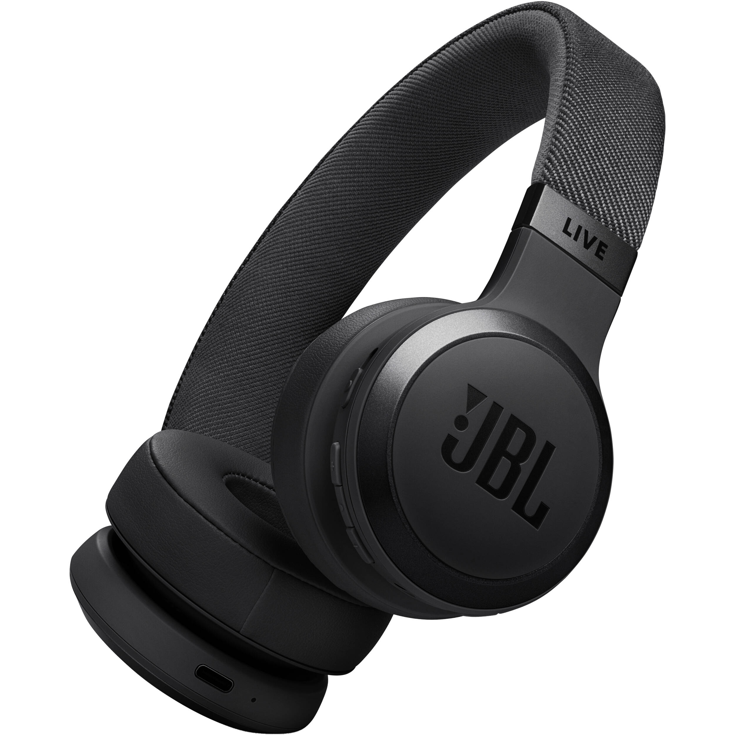 Jbl Live 670NC Noise-Cancelling On-Ear Wireless Headphones (Black)