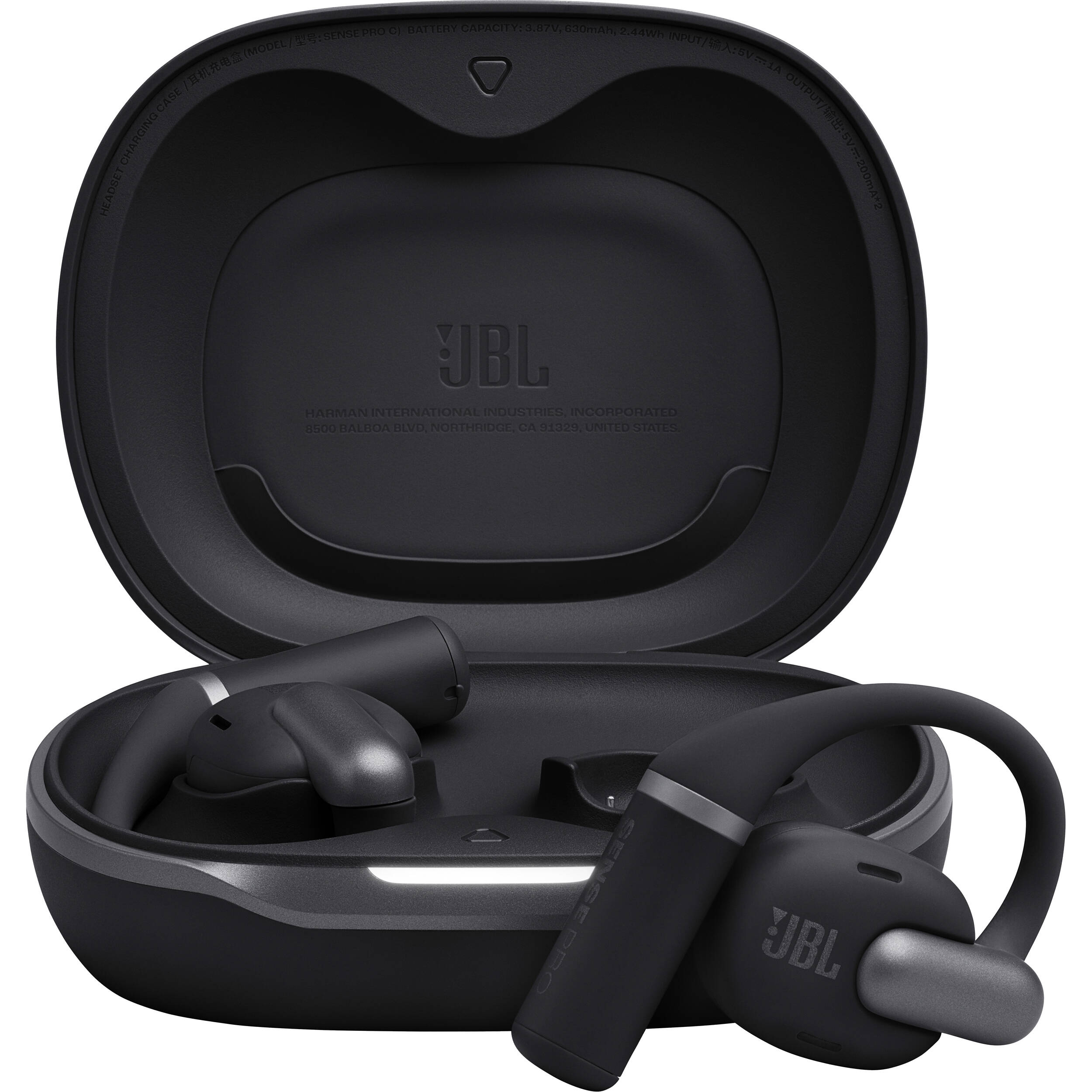 JBL Sense Pro True Wireless Open-Ear Headphones (Black)
