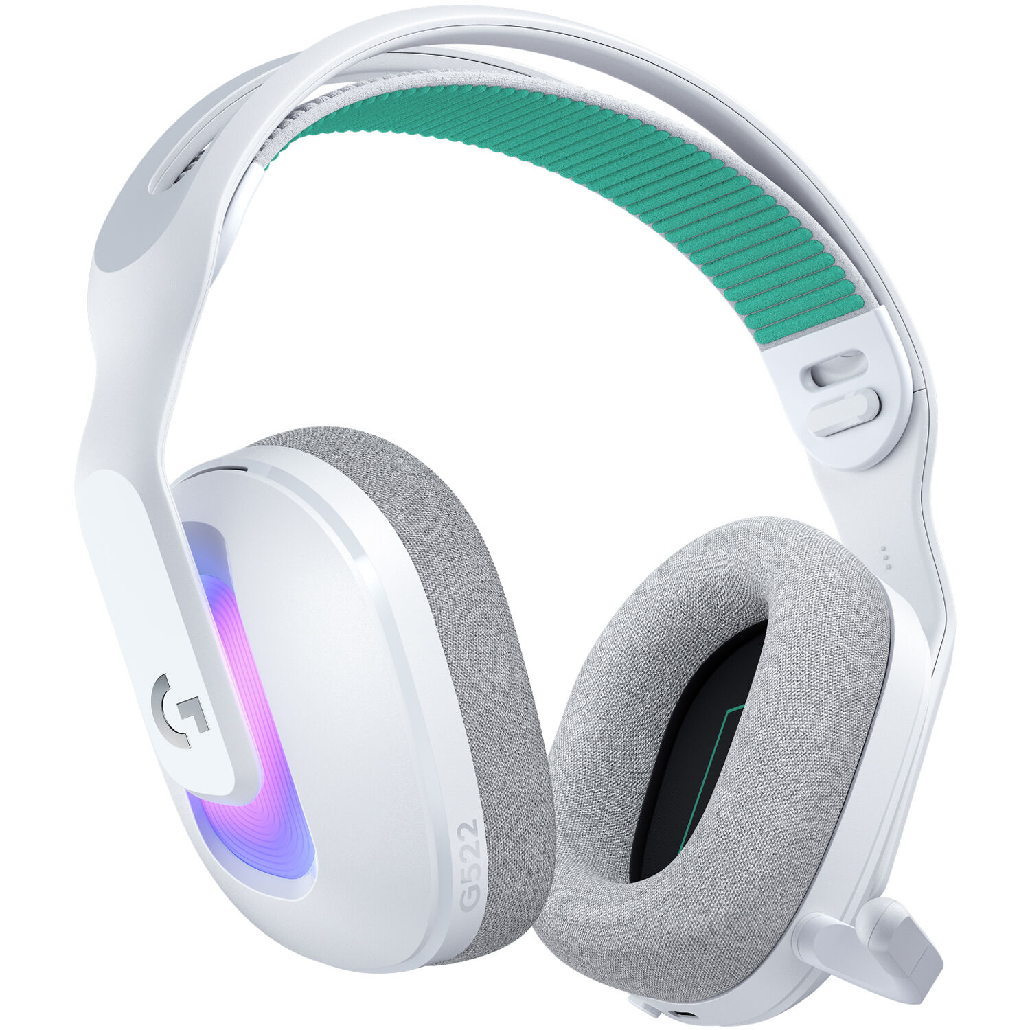 Logitech G G522 LIGHTSPEED Wireless RGB Gaming Headset (White)