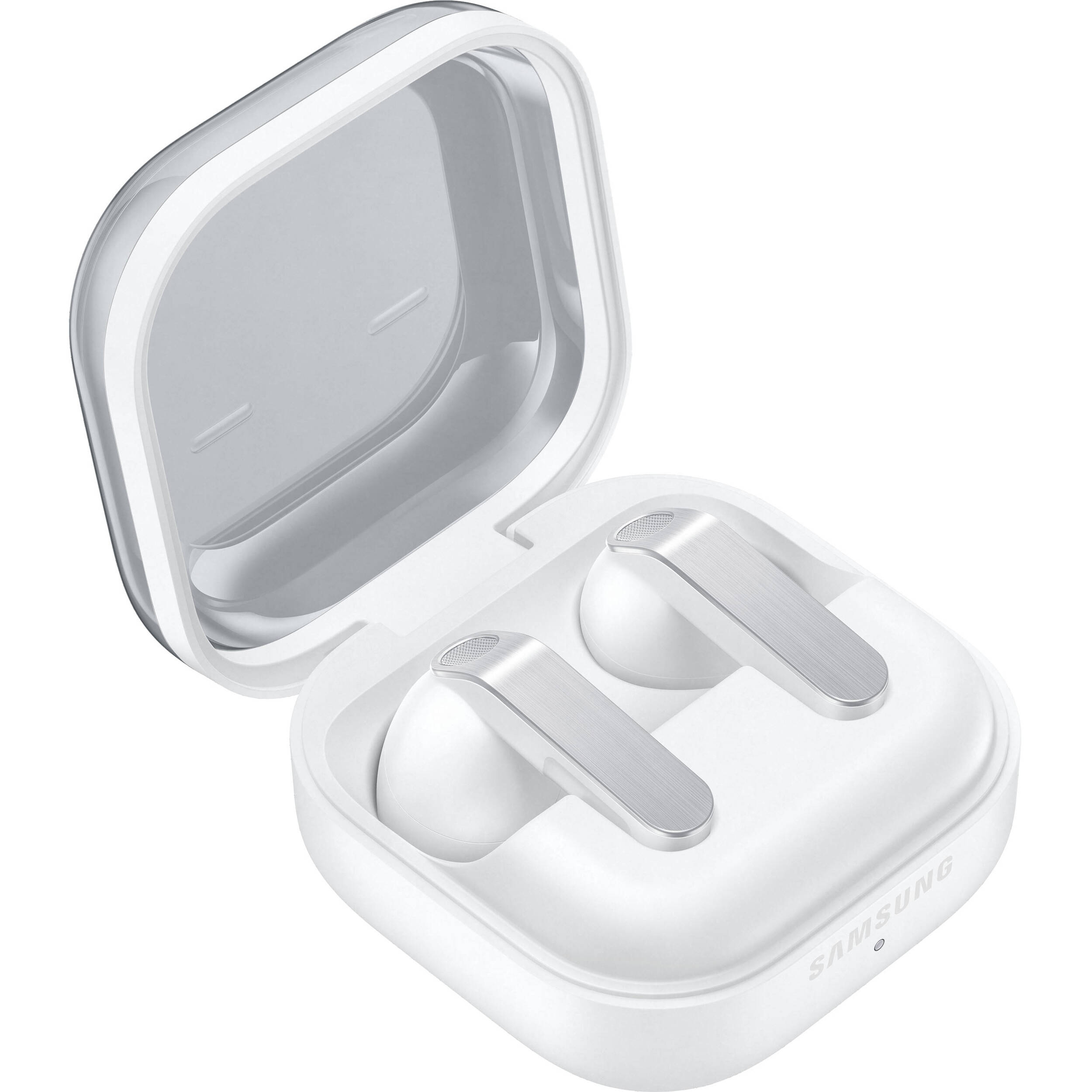 Samsung Galaxy Buds4 Noise-Canceling Earbuds (White)