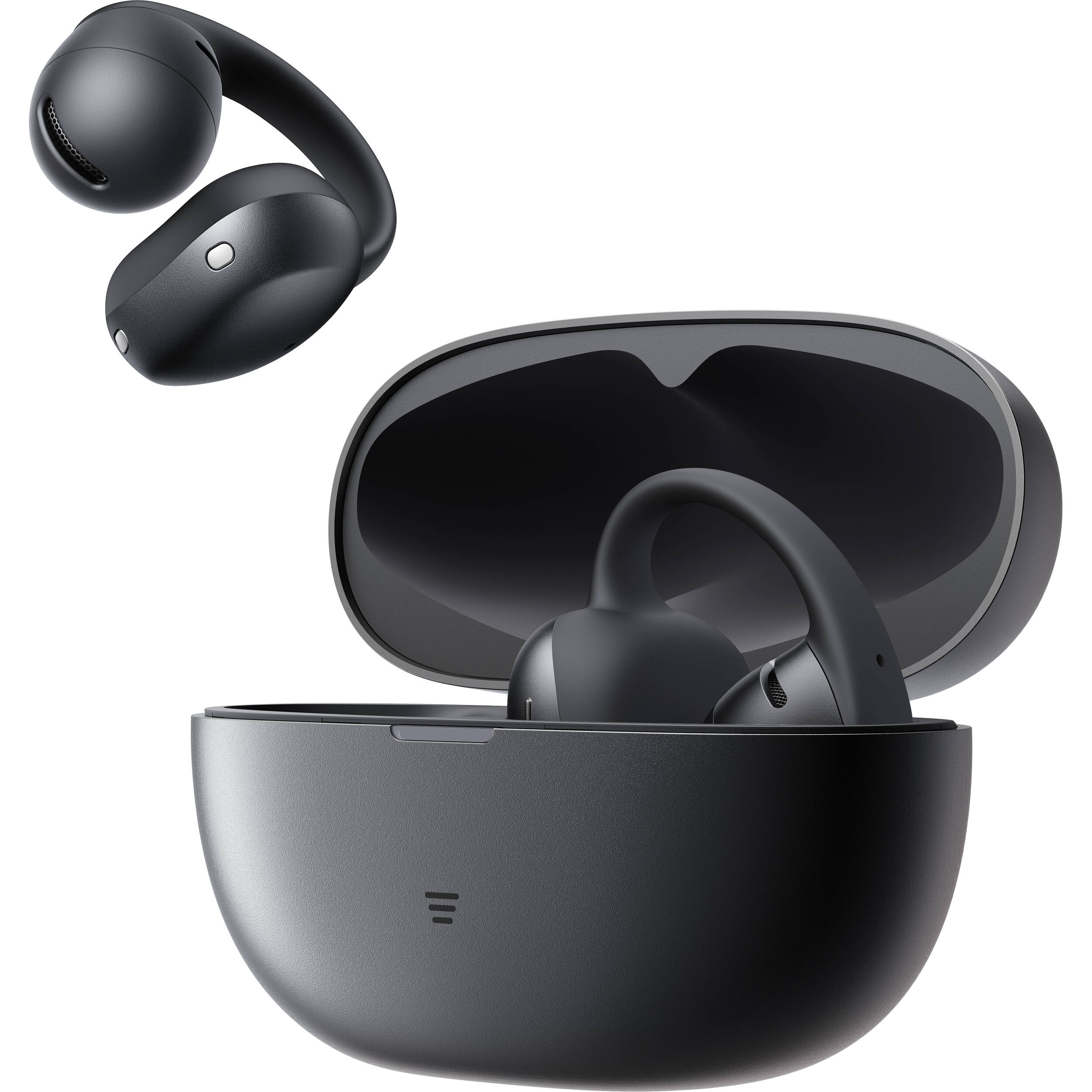 SHOKZ OpenDots Air Open-Ear Clip-On Earbuds (Black)