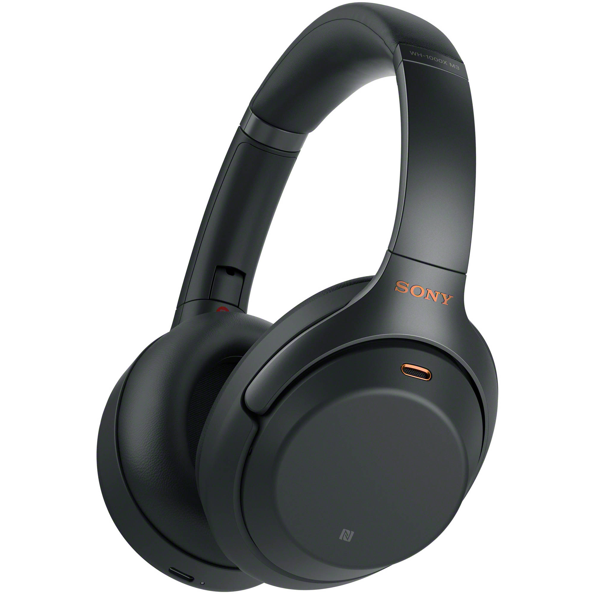 Sony WH-1000XM3 Wireless Noise-Canceling Over-Ear Headphones (Black)