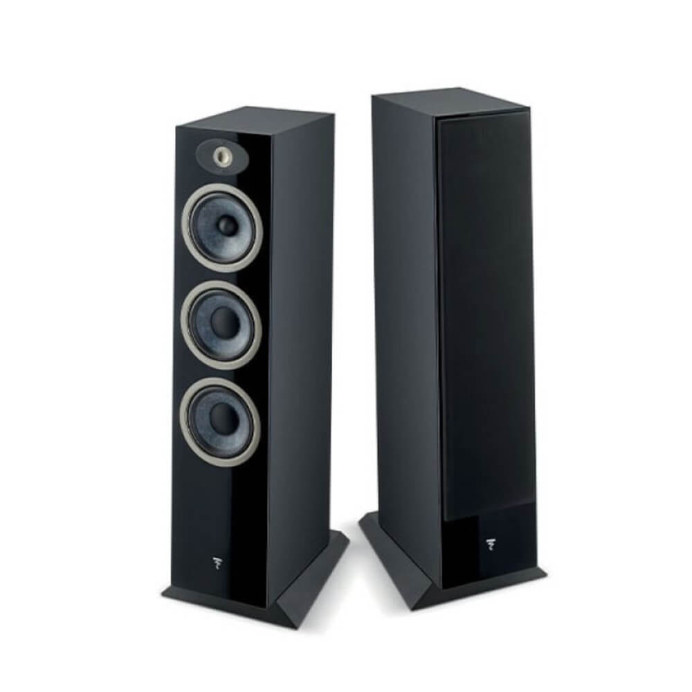 Focal Theva No. 3 3-Way Floorstanding Speaker (Each) - Black High Gloss