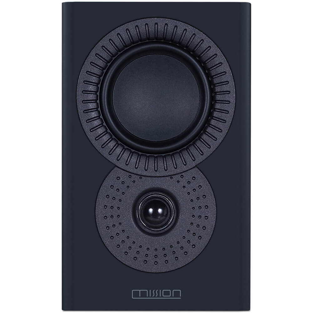 MISSION LX-1 MKII 2-Way Bookshelf Speaker - Lux Black