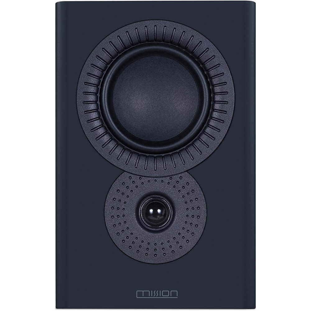MISSION LX-2 MKII 2-Way Bookshelf Speaker - Lux Black