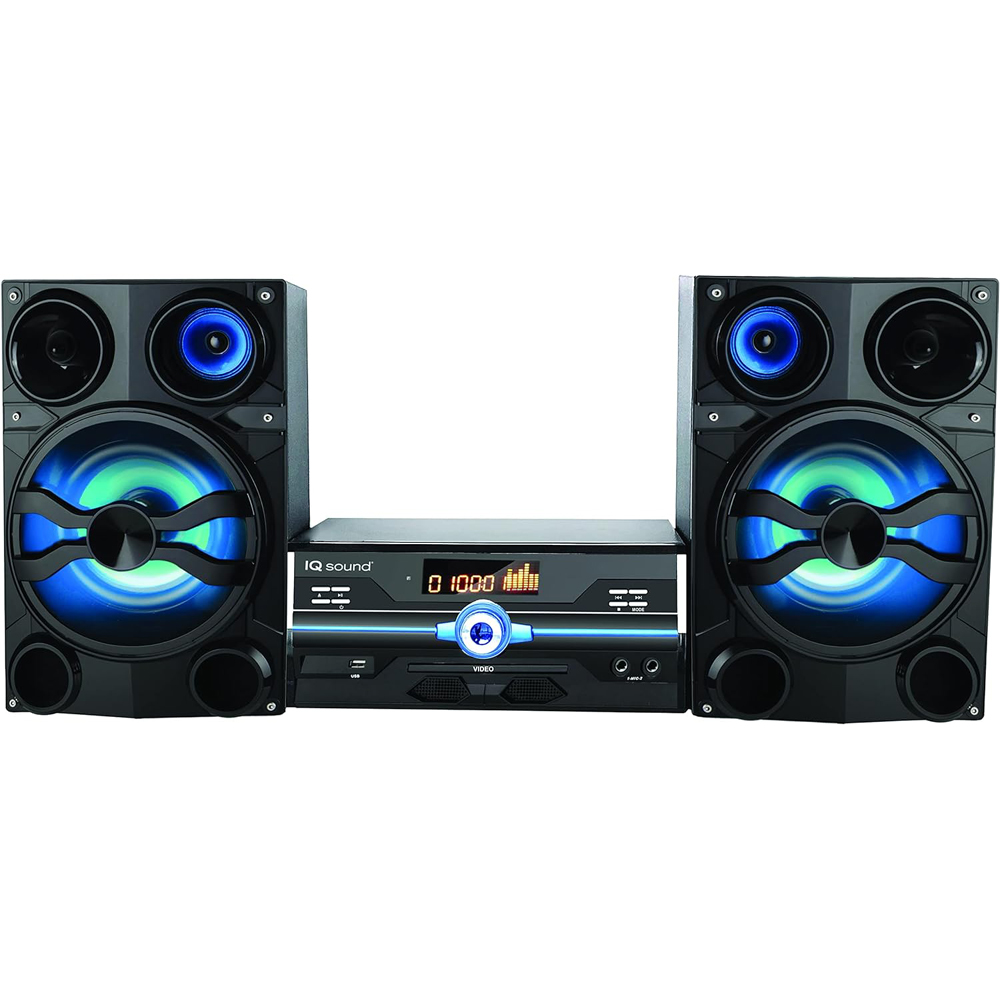 HiFi Bluetooth Disc Shelf Audio System - Black