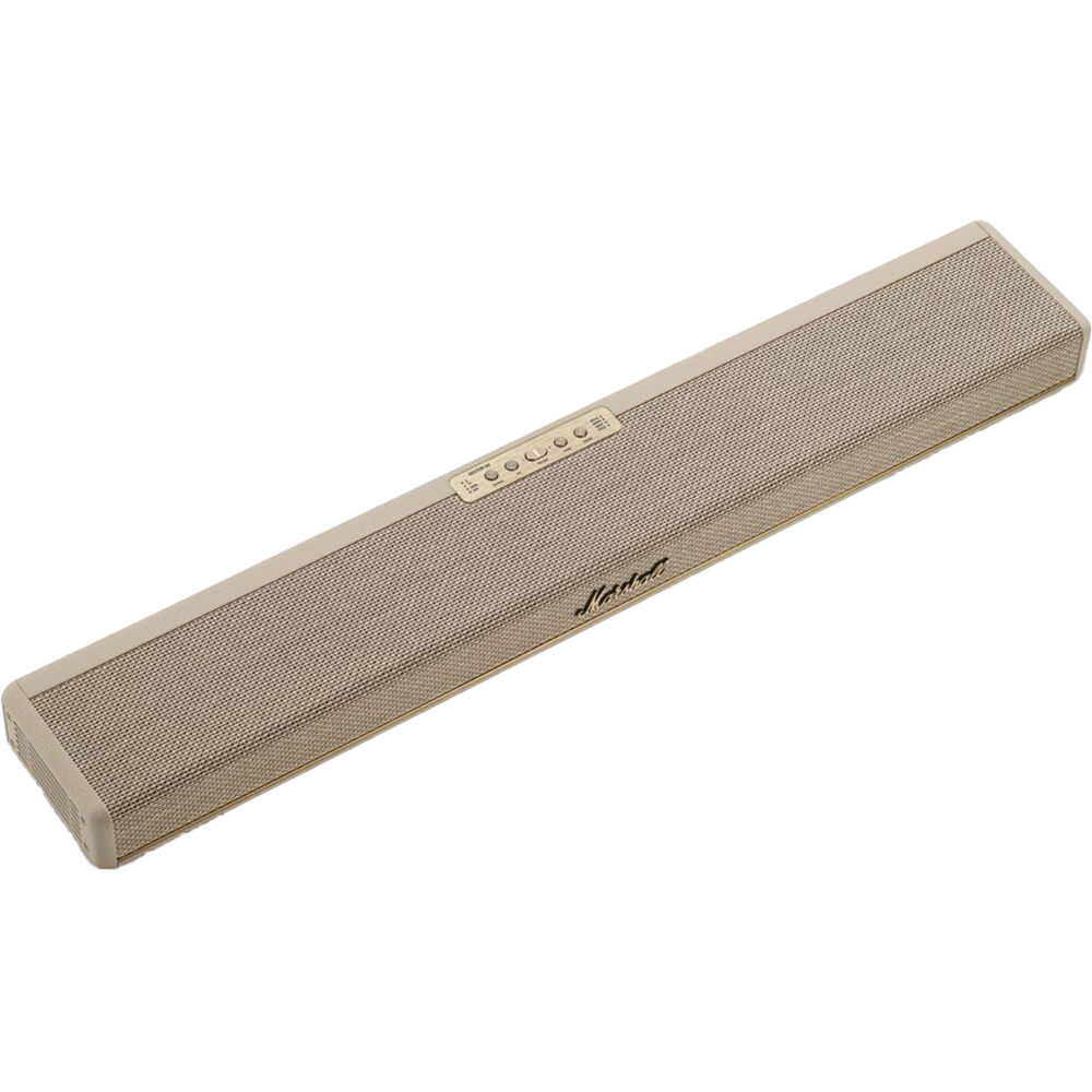 marshall Heston 60 5.1-Channel Dolby Atmos Soundbar (Cream)